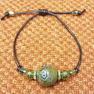 Brown Leather Bracelet